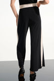 Color Block Pull On Pants