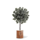 Glitter Pine Topiary