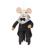 Groom Mouse Ornament