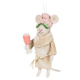 Spa Diva Mouse Ornament