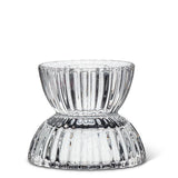 Reversible Ridged Candle Holder