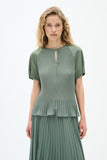 Casey Pleated Blouse