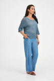 Marine Loose Knit Top