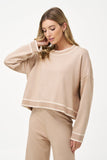 Shimmer Crew Neck Top