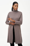 Turtle Neck Tunic Sweater
