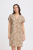 Linen Blend Dress