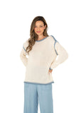 Coastal Combo Knit Top