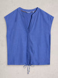Nicole Linen Blend Top
