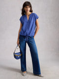 Nicole Linen Blend Top