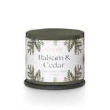 Balsam & Cedar Demi Tin Candle