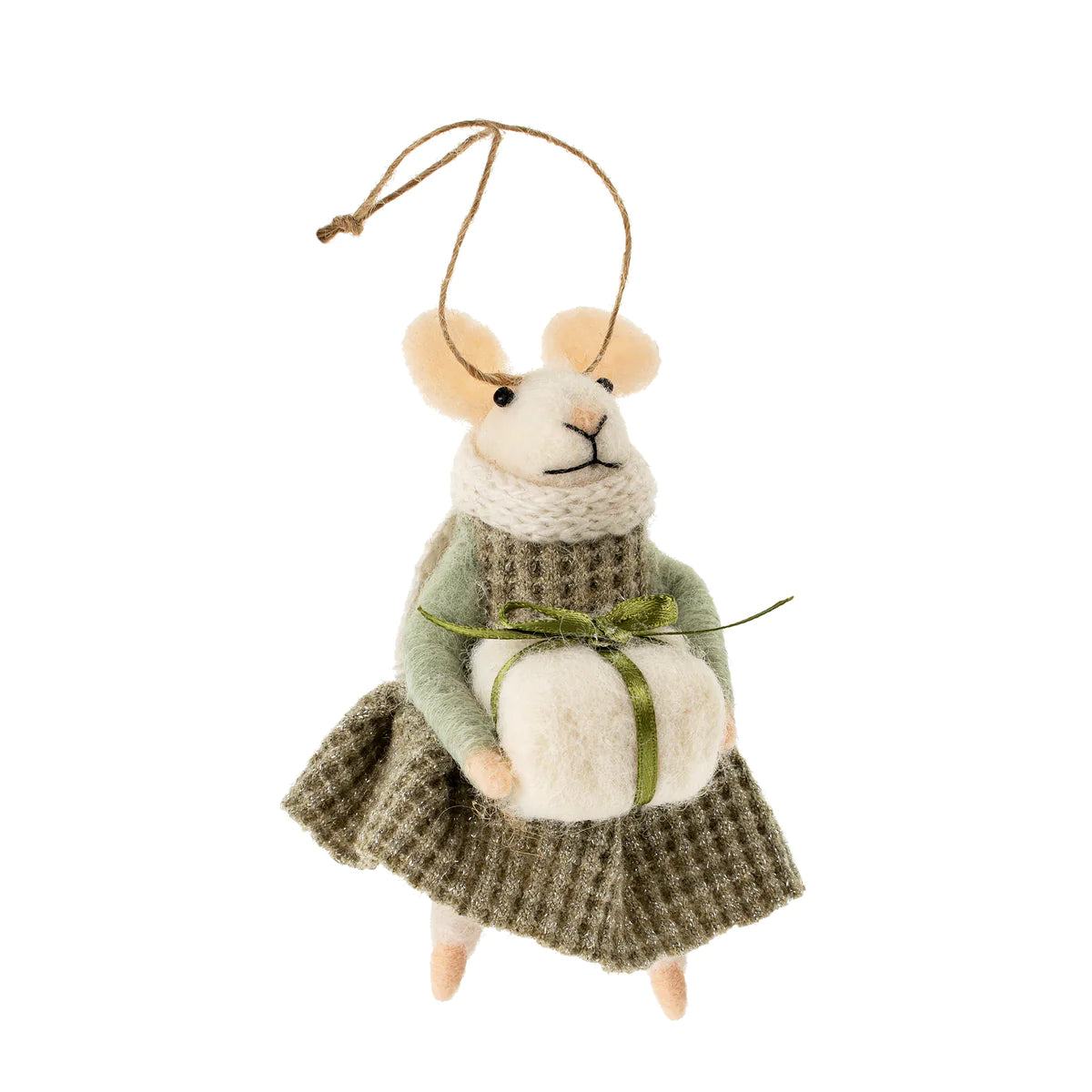 Wintergreen Willa Mouse Ornament