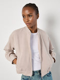 Soft Tailored Bomber Jacket