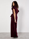 Ruffle Sleeves Jumpsuit