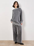 Seam Detailed Oversize Sweater