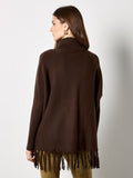Fringe Poncho Jumper
