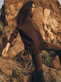 Fringe Poncho Jumper