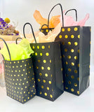 Gold Dot Gift Bag