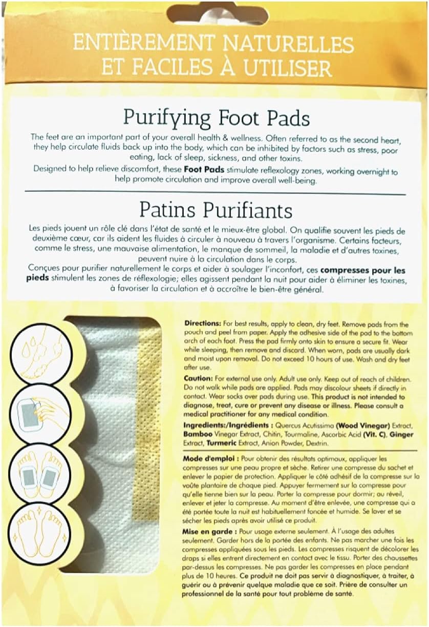 Ginger Turmeric Purifying Foot Pads