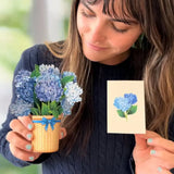 Hydrangeas Mini Paper Bouquet