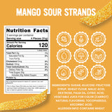 Mango Sour Strands Swedish Candy