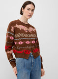 Cat Print Cardigan