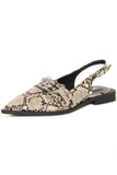 Amma Animal Print Flats