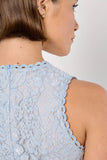 Lace Skater Mini Dress