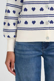 Blue Heart Cardigan
