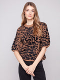 Animal Print Sweater