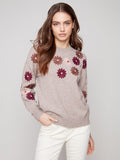 Daisy Crew Neck Sweater