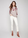 Daisy Crew Neck Sweater
