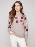 Daisy Crew Neck Sweater