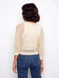 Crochet Front Tie Bolero
