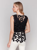 Floral Lace Sleeveless Top