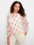 Carnation Crochet Top