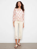 Carnation Crochet Top