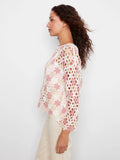 Carnation Crochet Top