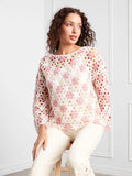 Carnation Crochet Top