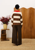 Striped Polo Top