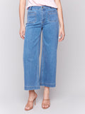 Patch Pocket Flare Jean