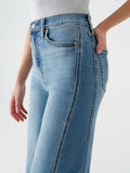 Far Out Highrise Wide Leg Denim