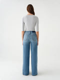 Far Out Highrise Wide Leg Denim