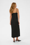 Deep Sateen Slip Dress