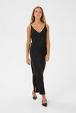 Deep Sateen Slip Dress