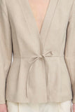Hestipo Drawstring Blazer