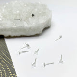 Mini Heart Disc Studs