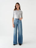 Far Out Highrise Wide Leg Denim