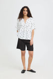 Graphic Hearts Blouse