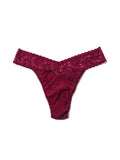 Signature Lace Original Rise Thong