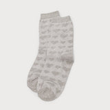 Heart Embossed Socks